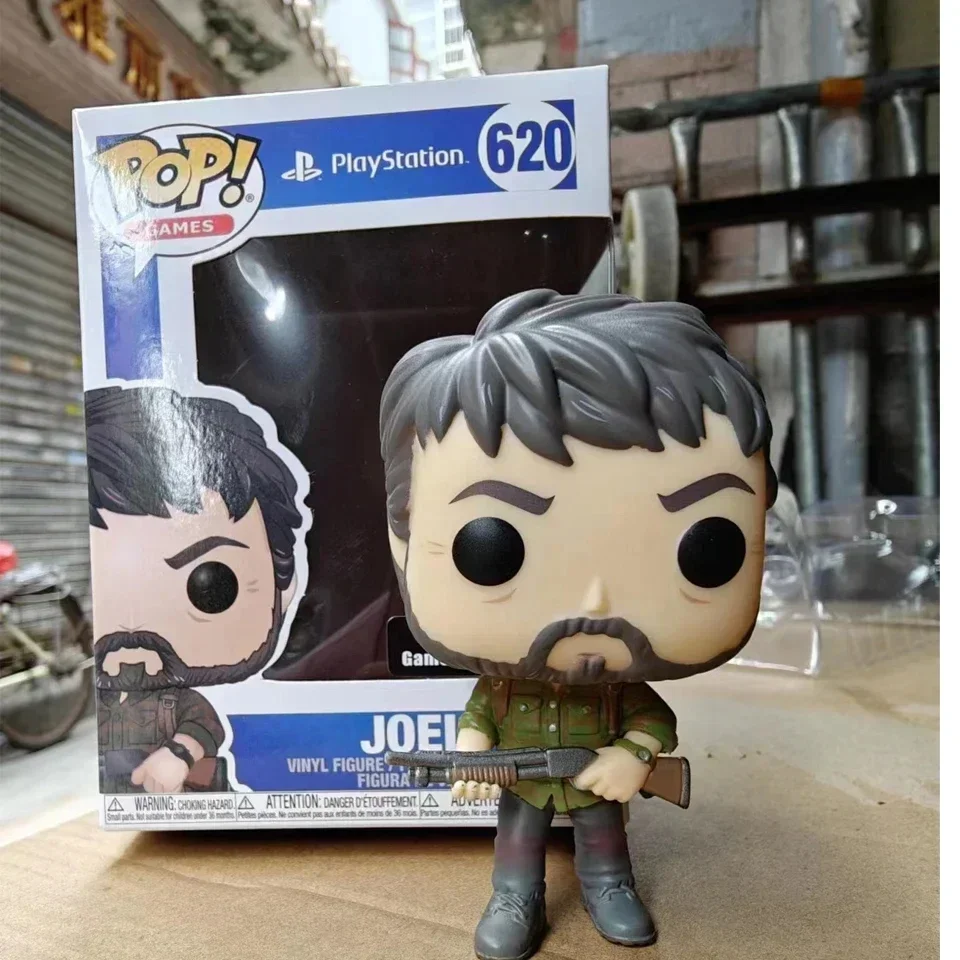 محطة لعب Funko Pop The Last of Us عالية الجودة Joel # 620 ألعاب شخصيات الحركة من الفينيل لهدايا عيد ميلاد الأطفال