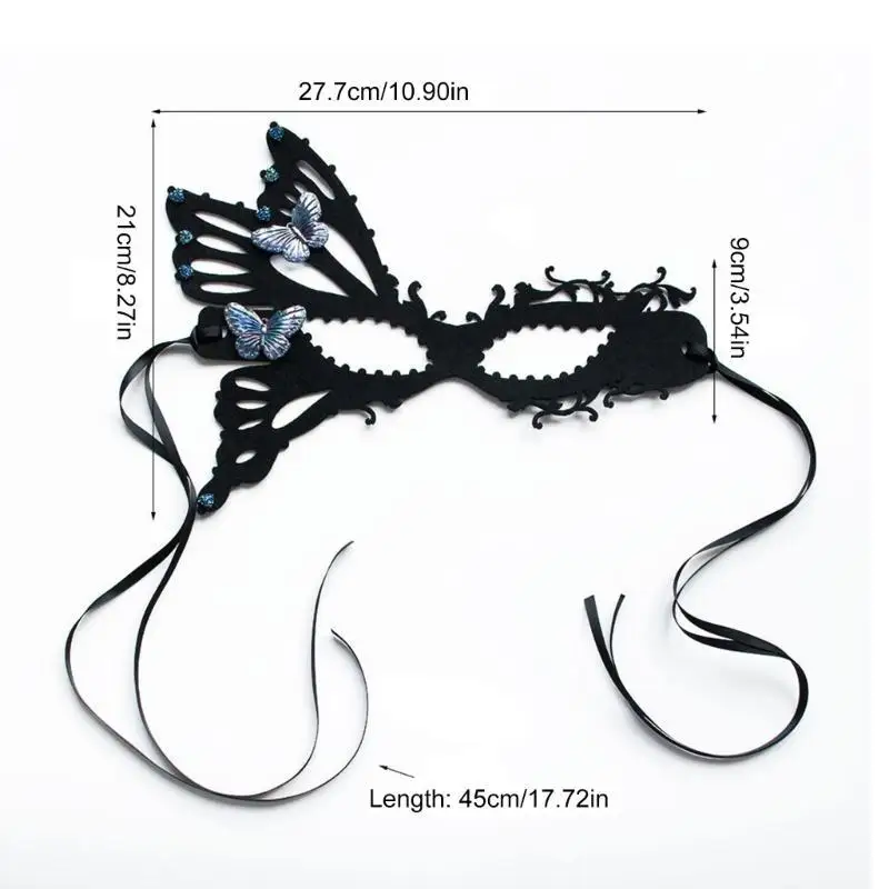 39BB Maschera per Mascherata Maschera per Occhi, Maschera a Farfalla Maschera per Decorazioni in Maschera per Donne Feste in