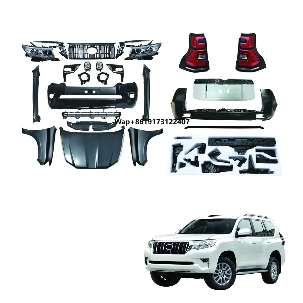 

Upgrade Facelift Bodykit 2018 Prado High Quality Body Kit Fj150 Front Rear Auto Hilux