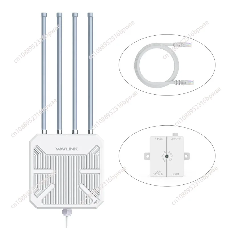 

Newest WAVLINK AX3000 WiFi 6 Waterproof Outdoor 2.4/5ghz Dual Band POE Wifi Access Point Repeater Mesh Router Extender