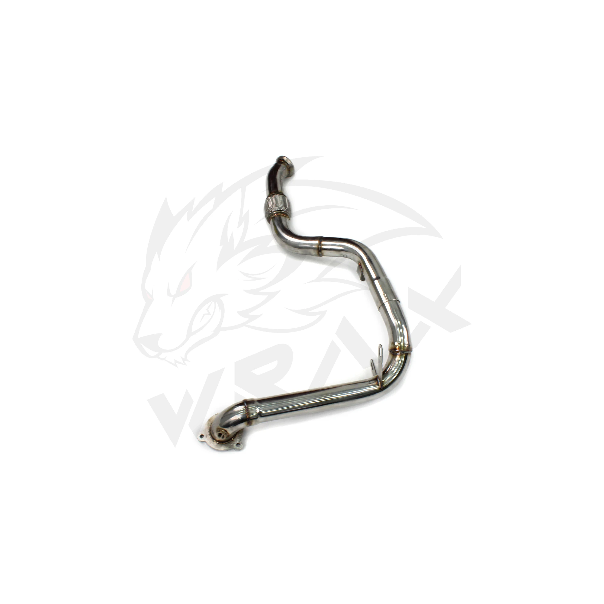 [WRAX Exhaust Custom product]  Turbo Catless Downpipe Exhaust for  Mercedes CLA180 200 220 260 250 Catalytics   Performan System - Image 3