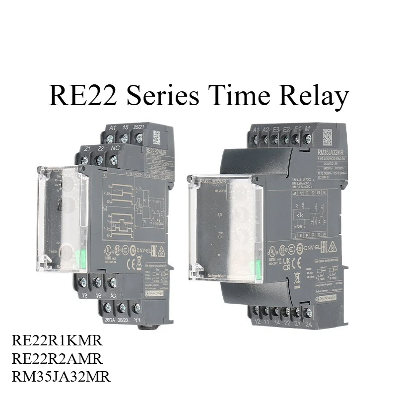 Schneider Electric Time Relay RE22R1KMR RE22R2AMR RM35JA32MR