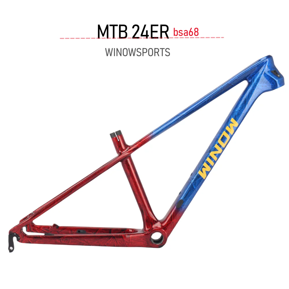 Winowsports Carbon MTB Frame 24 Max Tire 1.75\