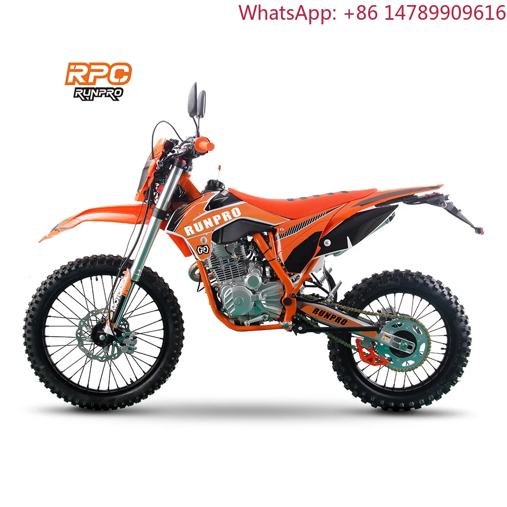 Lightweight Design2025 New High-Speed Enduro 250cc Gas Road Motorcycles 4 Stroke Pit Bike 125cc Moto Cross Dirt Bike StartPerfe
