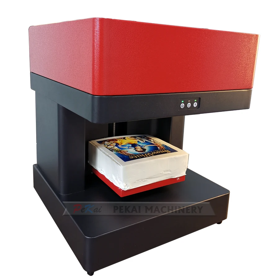 

Automatic Colorful Edible Ink Cake Photo Printer 4 Cups Food Coffee Printer Printing Machine