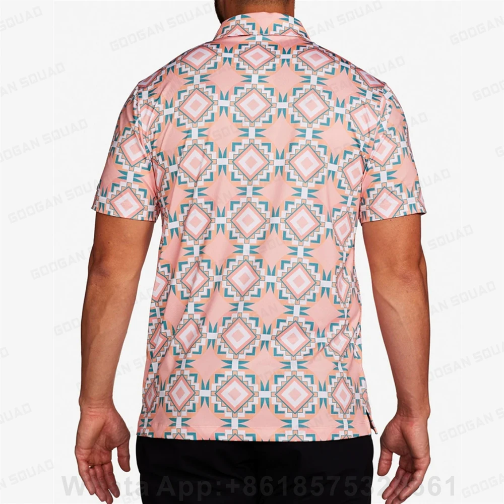 Camisa polo de golfe para homem de manga curta retalhos polos masculinos qualidade verão marca roupas masculinas