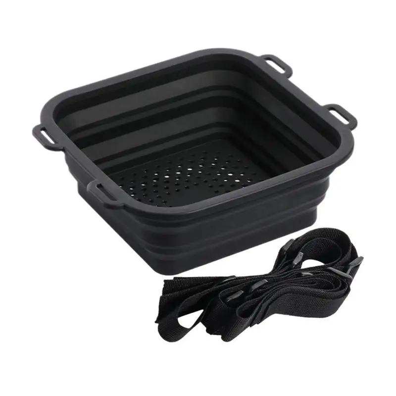 Ice Bath Bucket For Athletes Ice Bath Basket Athletes Recovery Silicone Cold Plunge Basket Folding For Cold Plunge Basket Home G