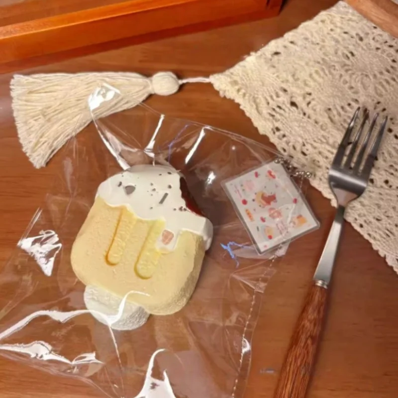 سيليكون اسفنجي اليدوية زبدة سلسلة لعبة لتخفيف التوتر حليب الصويا الأرز الكرة زبدة نخب الهراء كريم كعكة عيد ميلاد هدية عيد