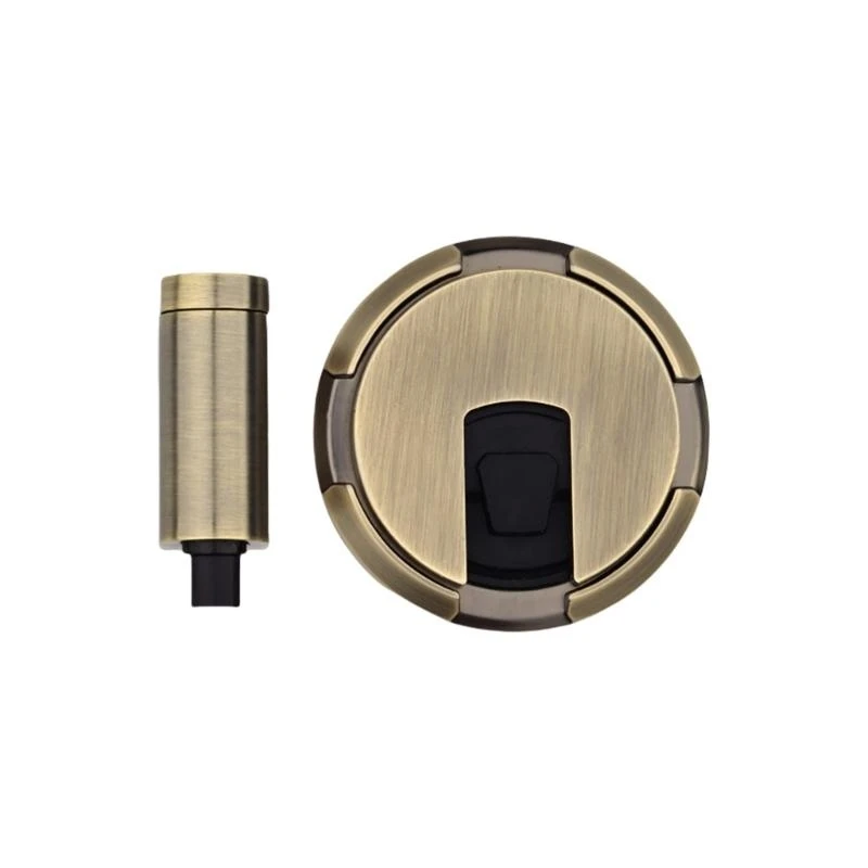 L8RC Windproof Metal Door Suction Mechanical Floor Door stop AntiCollision Door Holder Bedroom Door Catches Wall Protector