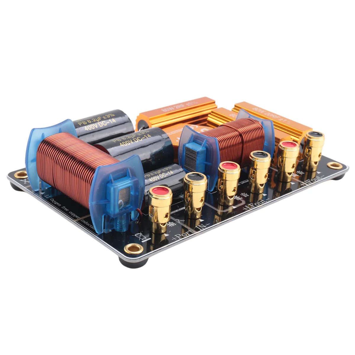 A49T 550W Audio Frequentieverdeler Tweeweg Luidspreker Crossover 15 12 Inch Stage Performance High Power Frequentieverdeler