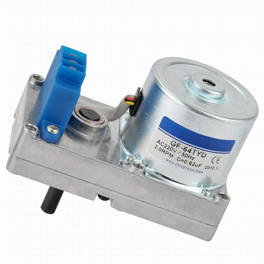 GF-64TYD AC 220V 50Hz Reducer Gear Furnace Feed 2 RPM AC Motor