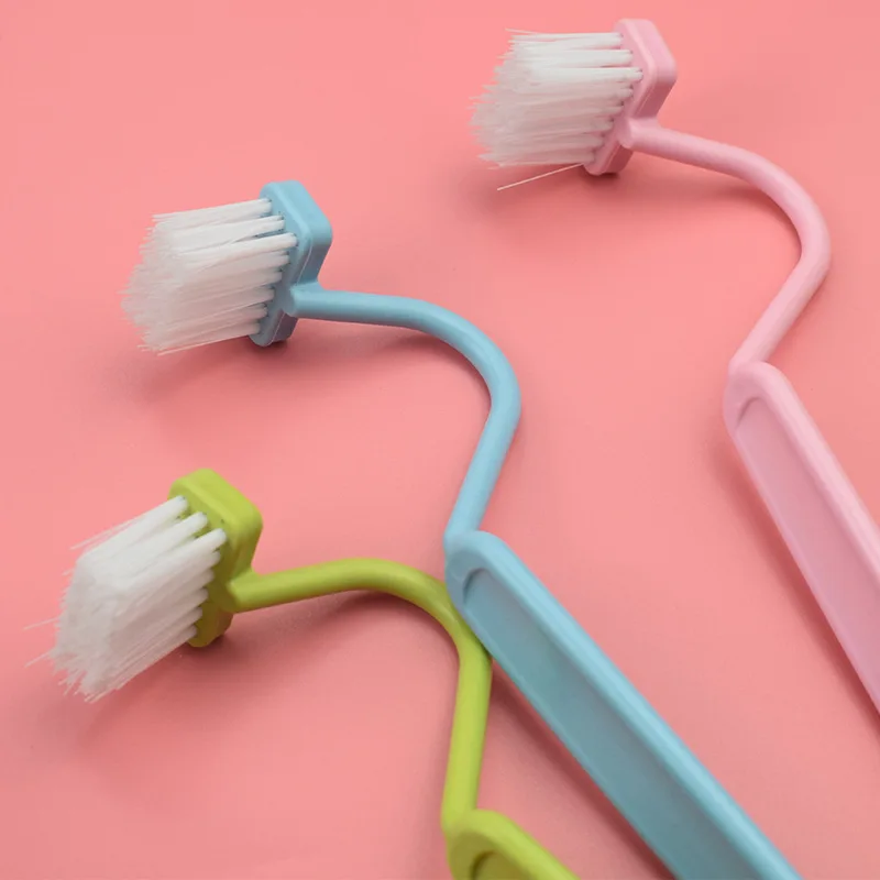 

Детская щетка для чистки унитаза V-образная S-образная маленькая щетка для унитаза с изогнутой ручкой, гигиеническая щетка для ванной, пластиковая щетка