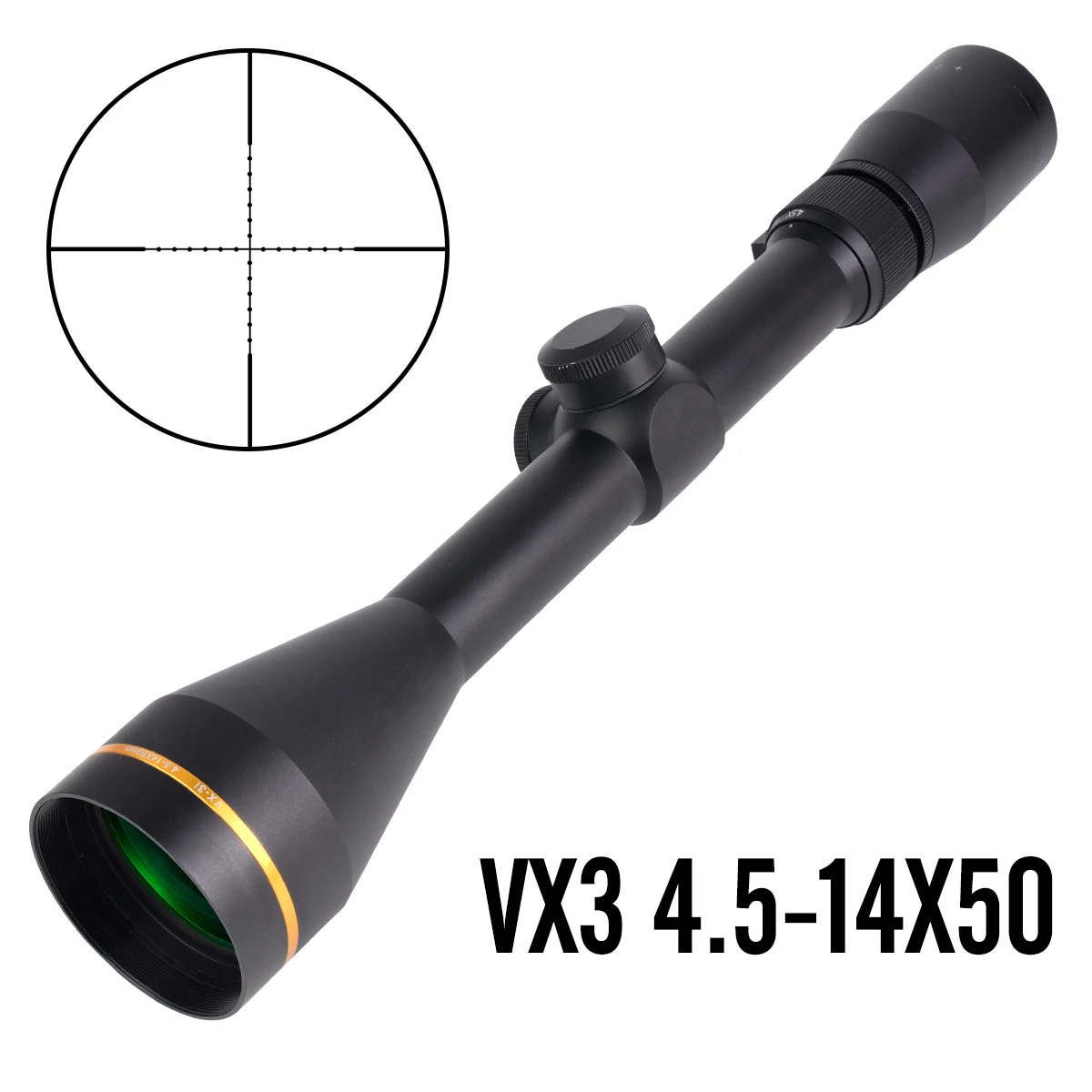 

Оптический прицел VX-3 4.5-14x50 с сеткой Cross Dot, высокоточный тактический ударопрочный прицел для охоты, для планок 11 мм/20 мм
