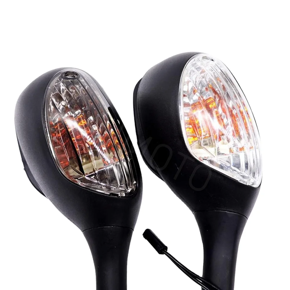 

For Suzuki GSXR GSX-R 600 750 1000 56600-47H01 56600-47H00 Motorcycle Motorrad Spiegel LED Turn Signals Rear View Side Mirrors