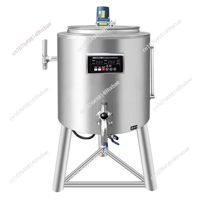 30L Machine 2-6kW Commercial Milk Pasteurizer for Farm | Intelligent Sterilization | 220V-380V