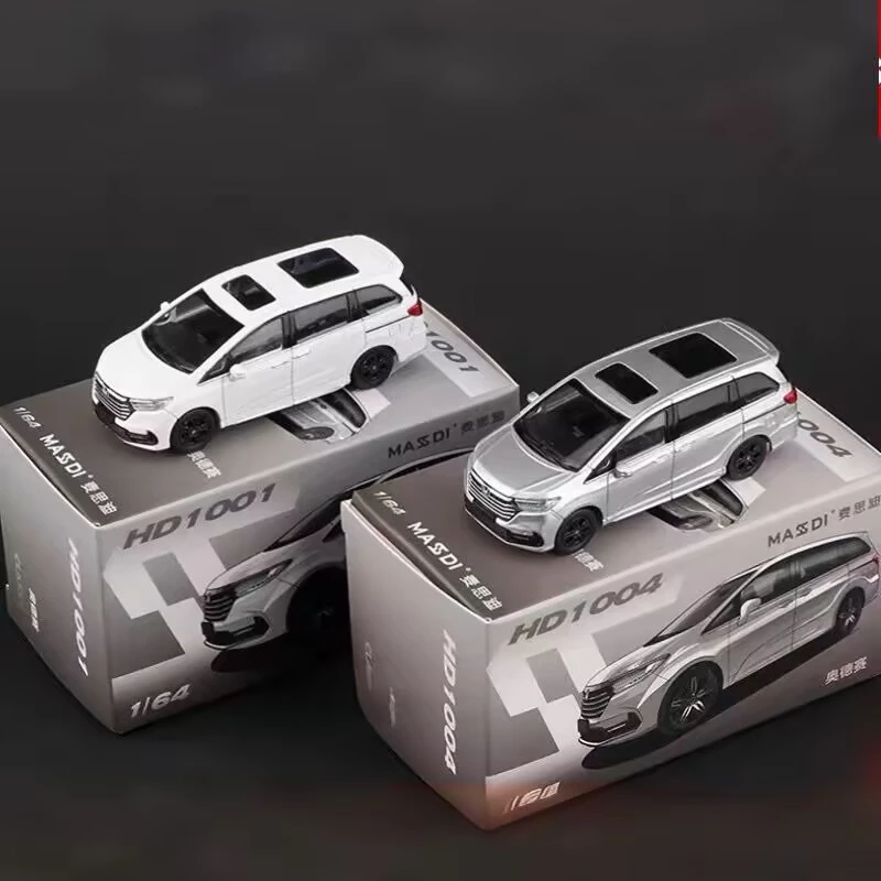 

1/64 Honda ODYSSEY MPV Alloy Car Model Diecast Metal Toy Mini Car Vehicles Model Simulation Miniature Scale kids Gift Decoration