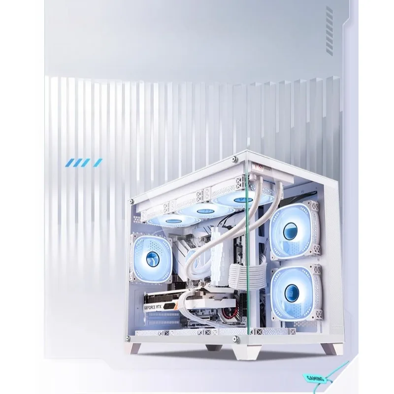 

i7i9 14th generation 14900KF computer host RTX5070 desktop computer full set sea view room game water cooling host assembly