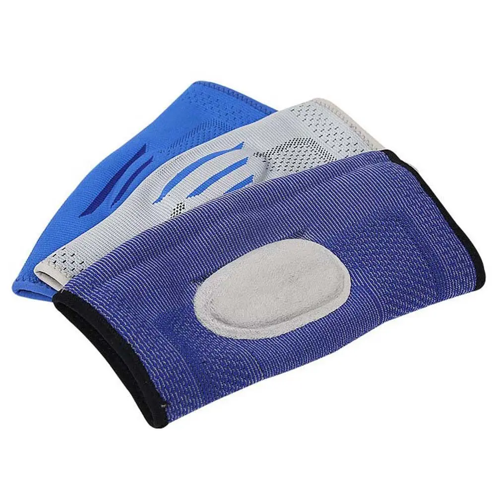 Männer Frauen Marathon Outdoor Sport Fitness studio Sport Armband Pad Ellbogen Silikon Unterstützung Ellbogens chutz Arm Ärmel Schutz