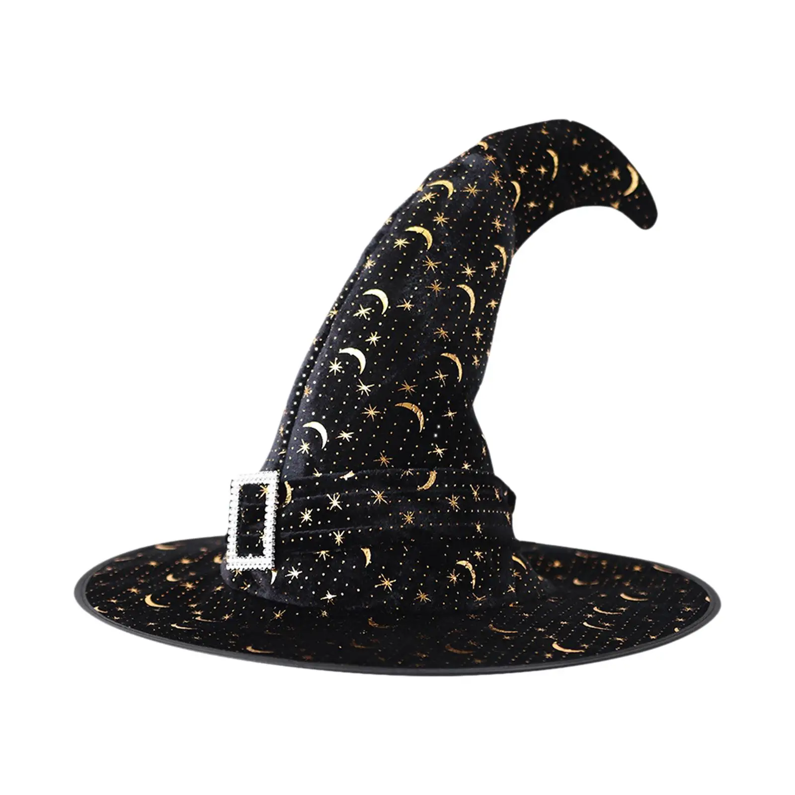 Halloween Witch Hat Pointed Top Hat for Dressing up Stage Performances Gift