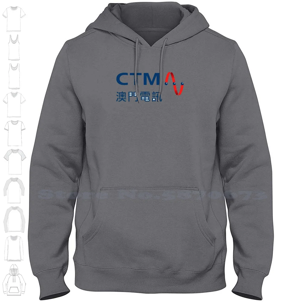 CTM Logo Casual Clothing Sweatshirt 100% Cotton Graphic Hoodie