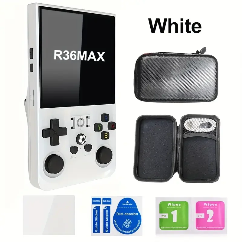 R36MAX Console de jeu rétro (R36S nouvelle mise à niveau) – Écran IPS 4K HD 4, 128 R36MAX Console de jeu rétro (R36S nouvelle mise à niveau) – Écran IPS 4K HD 4, 128