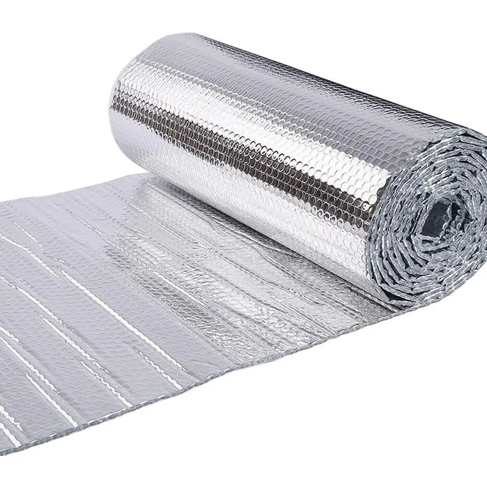 

Reflective Oil Insulation Roll, Double-Sided Barrier for Walls, Attics, Air Ducts, and Window Coverings (72 x 50ft)