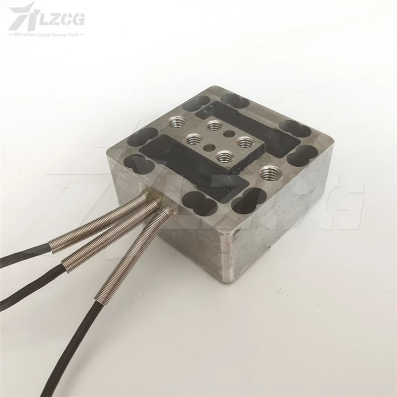3 Axis Force Measurement Load Cell X/Y/Z 200/200/500N Flange Mounted Sensor Stainless Steel 0.3% Accuracy 150% Overload Capacity