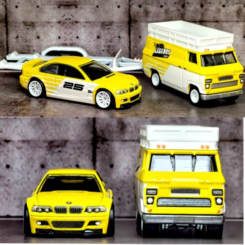 

Hot Wheels Team Transport BMW M3&HW RALLY HAULER Car Culture Metal Diecast Model Car FLF56