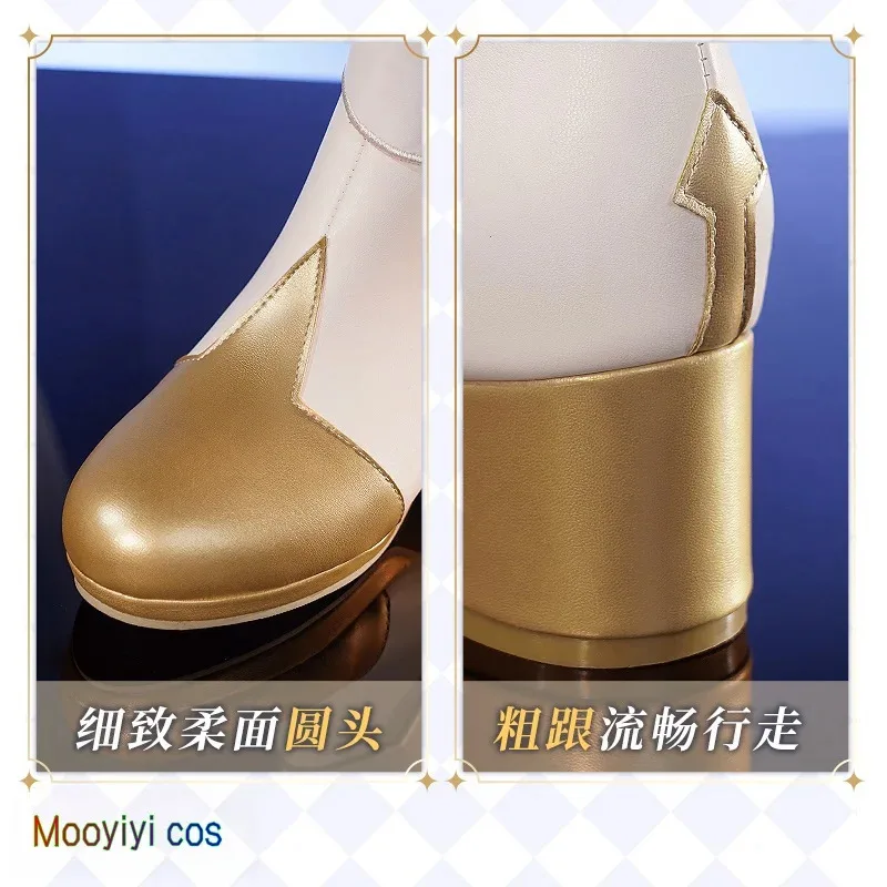 

Zizi 2025 Genshin Impact Lumine обувь для косплея на Хэллоуин, Рождество, ролевая вечеринка, выставка в стиле комиксов, анимация, 36-39, новинка