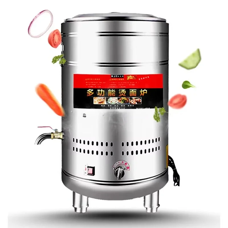 

Commercial Bucket Boilers Kitchen Equipment Porridge Pasta Soup Making Restaurant Boiling Steamer