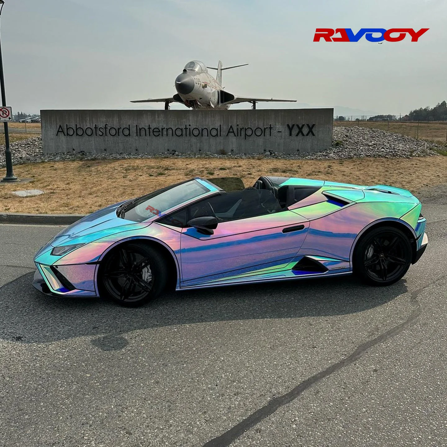 High Quality Mirror Rainbow Chrome Vinyl Wrap Film Self-Adhesive Auto Tuning Motorcycle Stickers Durable Foil
