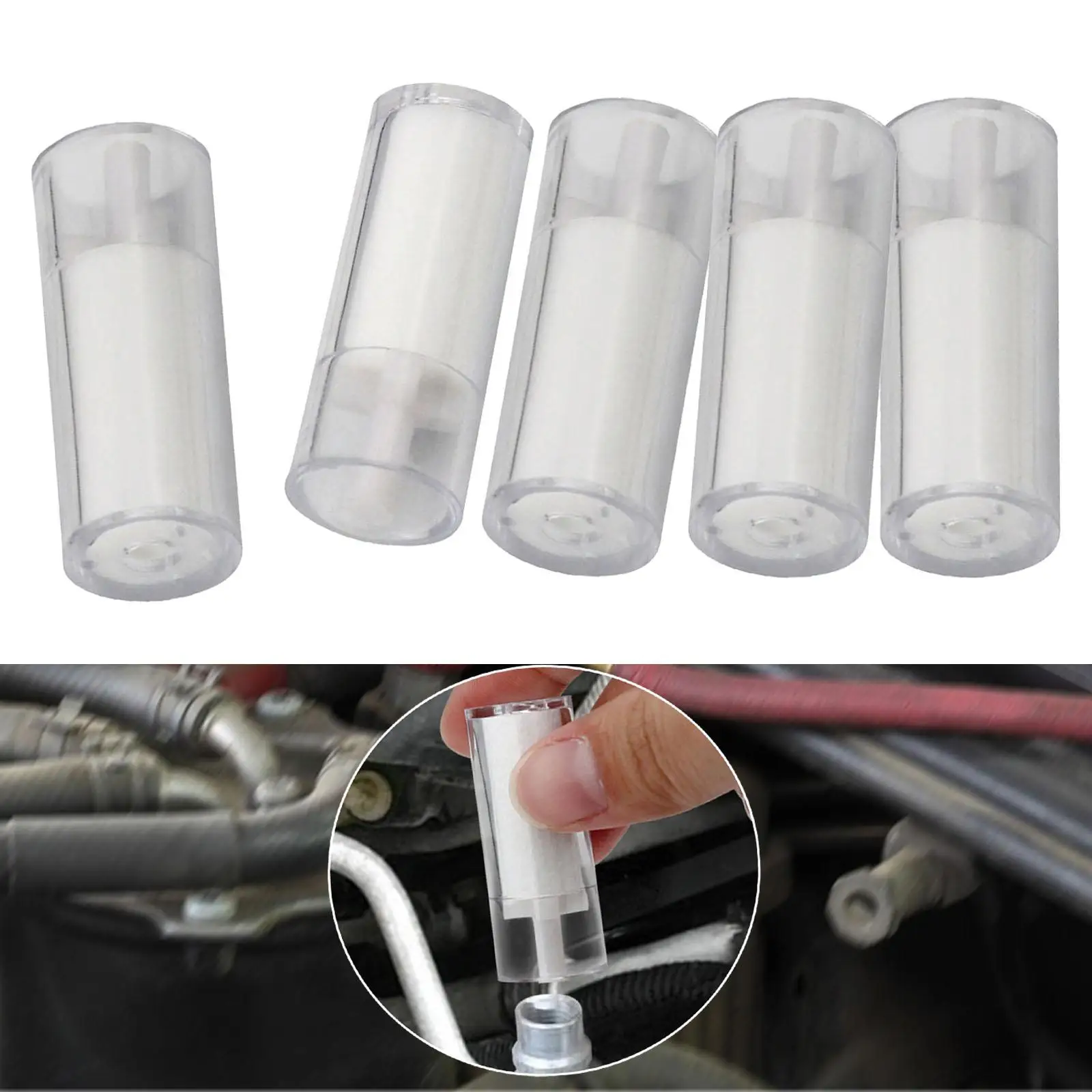Car Air Conditioner Oil Testers Portable Oil Test Cottons for Repair
