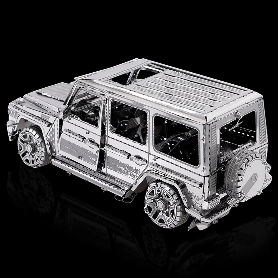 DIY 3D Three-Dimensional Puzzle Metal Model Building Set Off-Road Vehicle Youth Puzzle Game Children's Birthday Gift