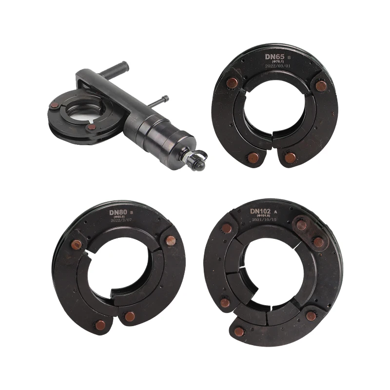 

Stainless steel clamping pliers mold pipe pliers ring pressure DN15-100 double card single clamping pipe mold aluminum plastic p