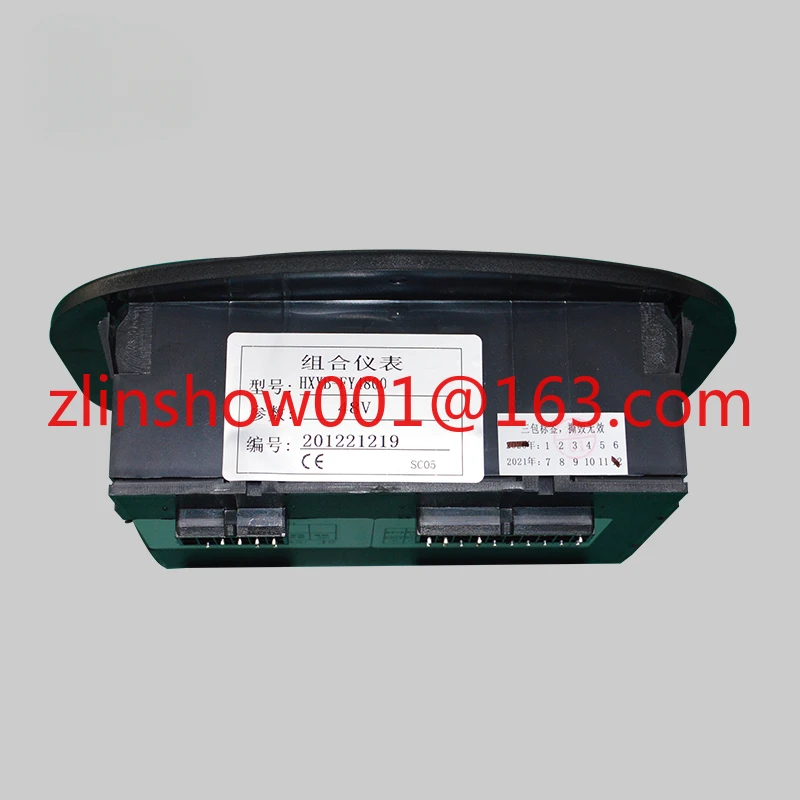 DAPAT Komunikasi Rakitan Instrumen LCD 48V60V72V UNTUK Kereta Golf Forklift Listrik