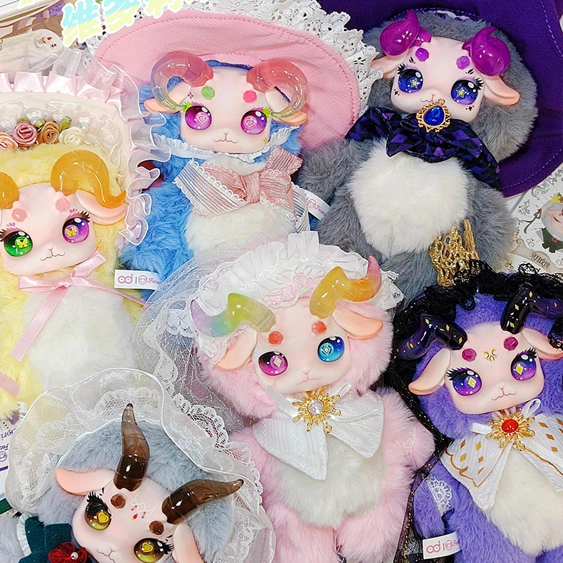 Fecoco Victoria Schaf Blind Box Tutulong Fecoco Vinyl Plüsch Blindbox Niedliche Schaf-Anime-Puppe Überraschungstasche Heimdekoration Spielzeug Mädchengeschenk