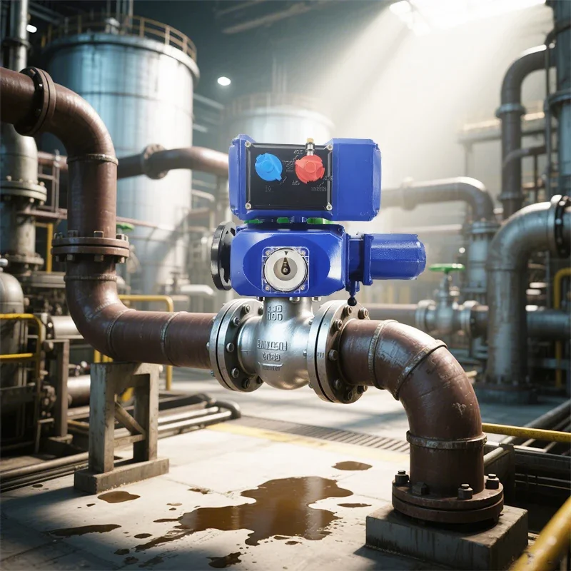 

IP67 Weatherproof Electric Actuator for Chemical Industry Rotary Open-Close Butterfly Structure Modulating Media Water