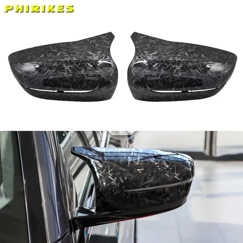 Spiegelabdeckung für BMW 4 5 7 8 Serie G11 G12 G14 G15 G16 G22 G23 G24 G30 G31 G38 Seite Rückspiegelkappe Shell Kohlefaser