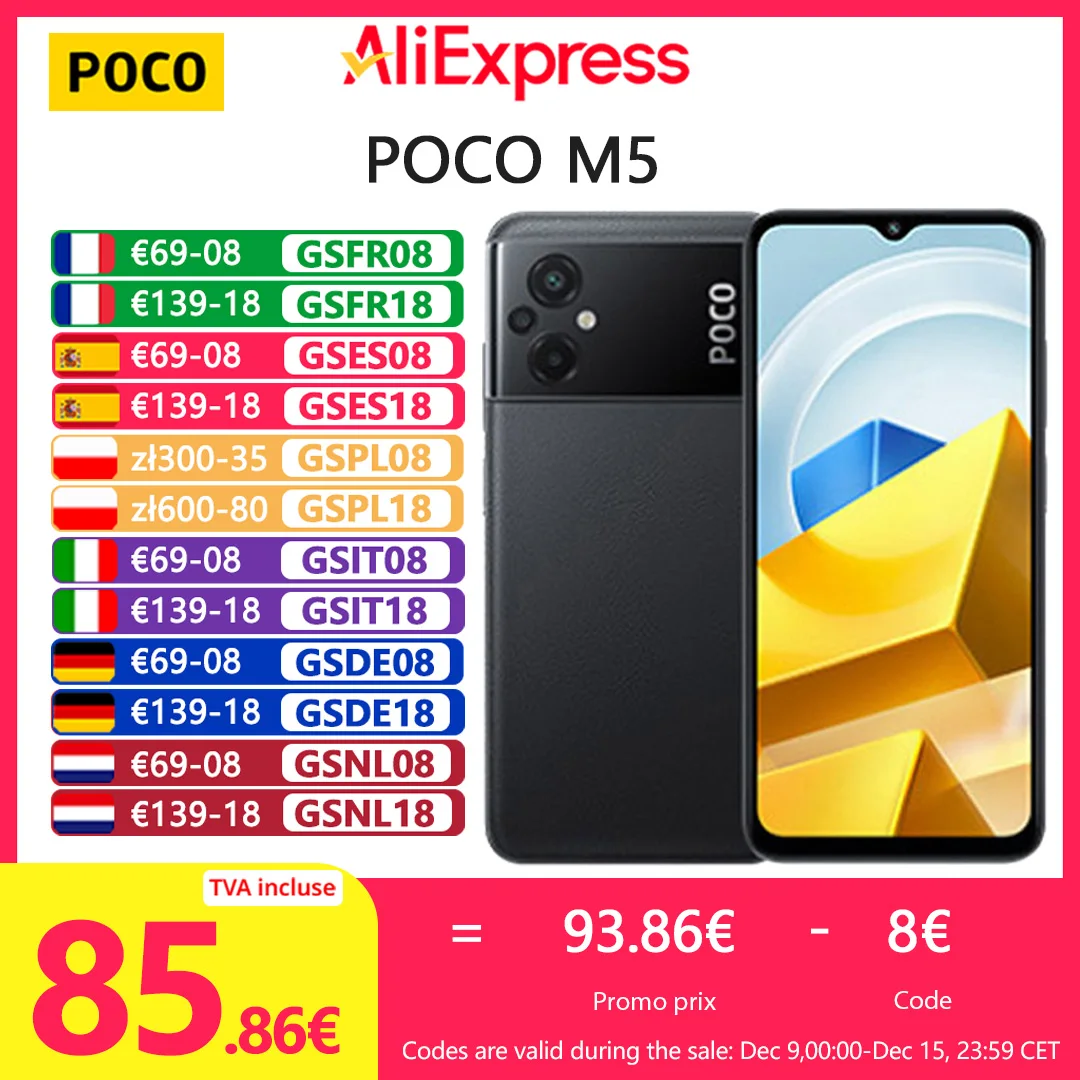 POCO M5 handy,6,58\