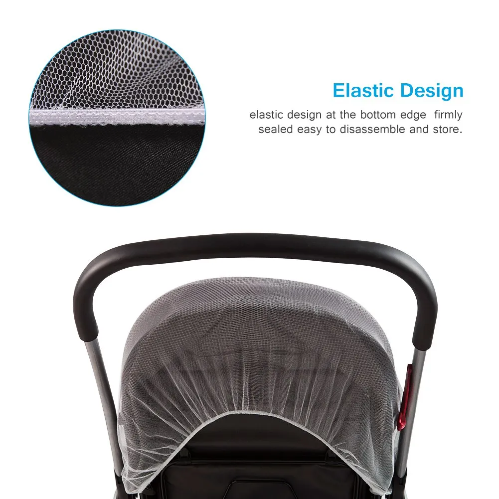 Clearance Deal Stroller Mosquito Net Baby Full Cover Insect Net Light Universal Stroller Mosquito Net Pram Fly Mesh
