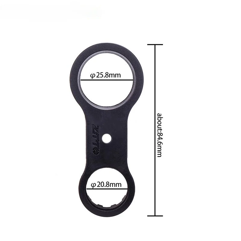 Bike Bottom Bracket Wrench Double Ended Bottom Bracket Wrench Tool for SR Suntour XCT XCM XCR MTB Front Fork Detach Repair Tools