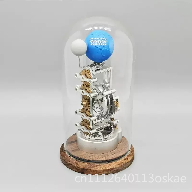 Metal Tourbillon Precision Mechanical Model Dynamic Art Crafts