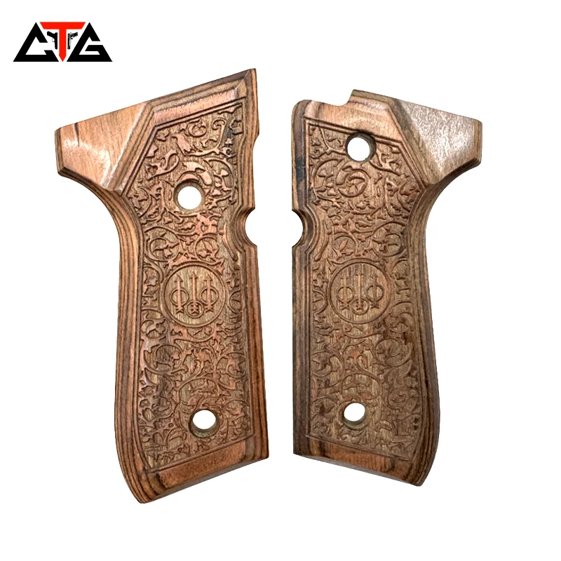 

CTG Beretta Grip 92/96 Series Full Size 92FS/92F Wood Grips