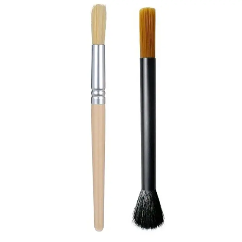 ABCA-Group Head Brush, Long-Reach Brush & Air Blower Large Soft Brush, Small Hard Brush Coffee Grinder Cleaning Kit For Baristas