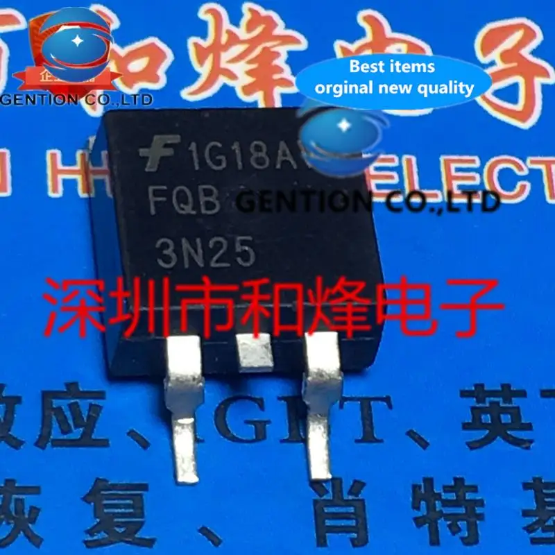 

10PCS FQB3N25 TO-263 2.8A 250V in stock 100% new and original