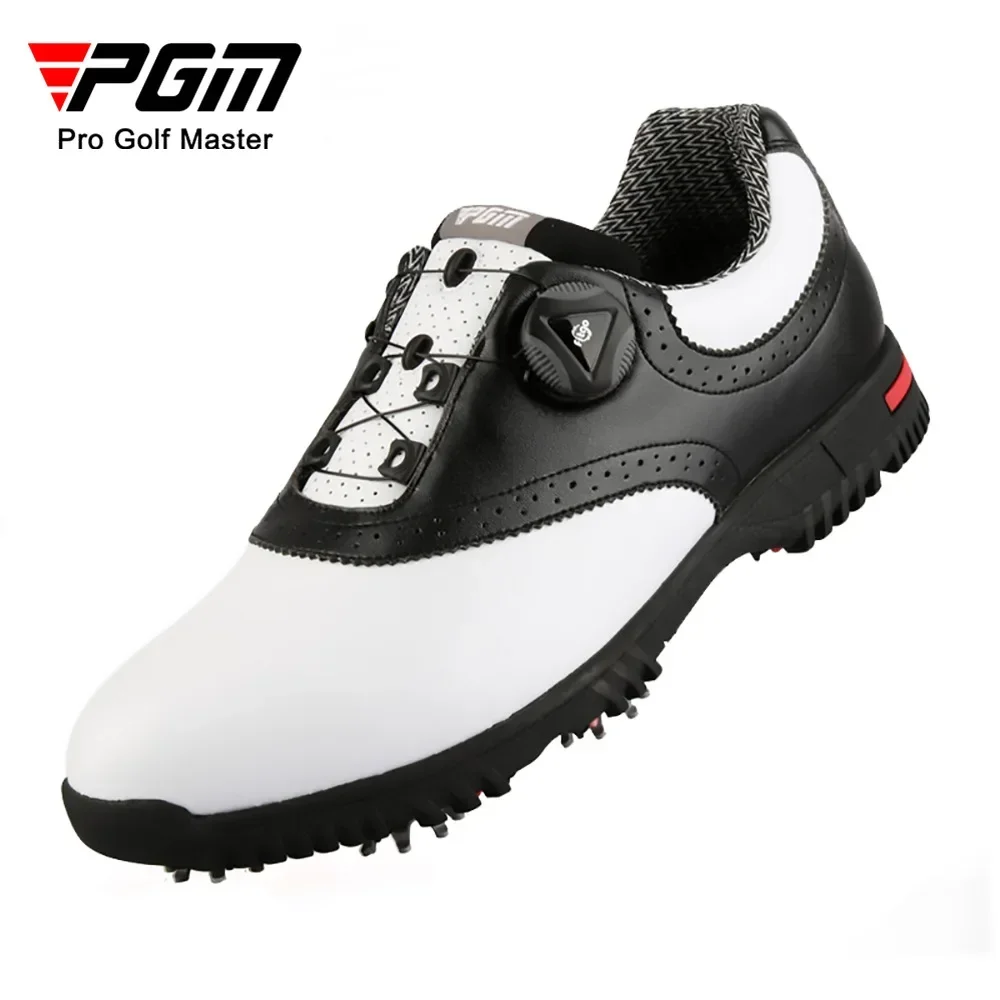 PGM Men Golf Shoes Waterproof Sports Shoes Rotating Buckles Anti-slip Sneakers Multifunctional Golf Trainers new