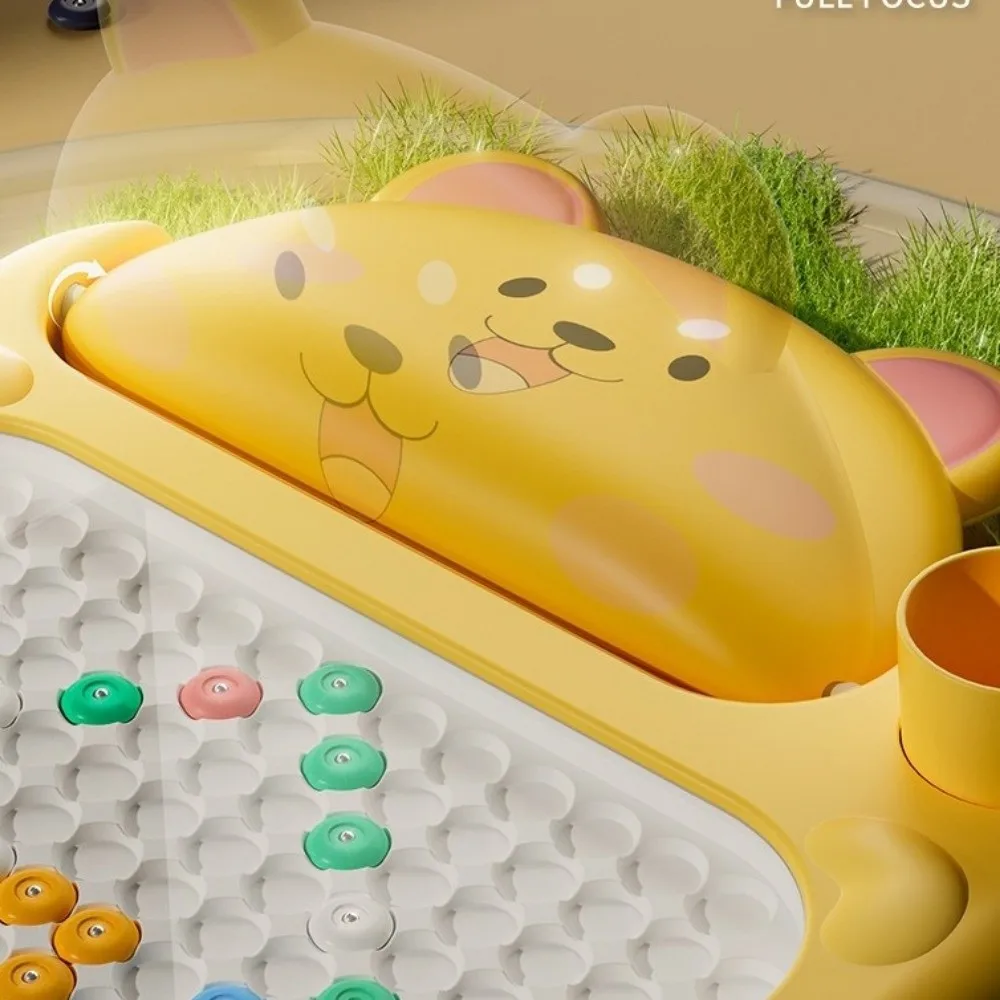 Leuke magnetische pen Magnetisch tekenblok Interactief ontwerp Leermiddel Plastic Doodle Board Montessori-stijl Pencontrole