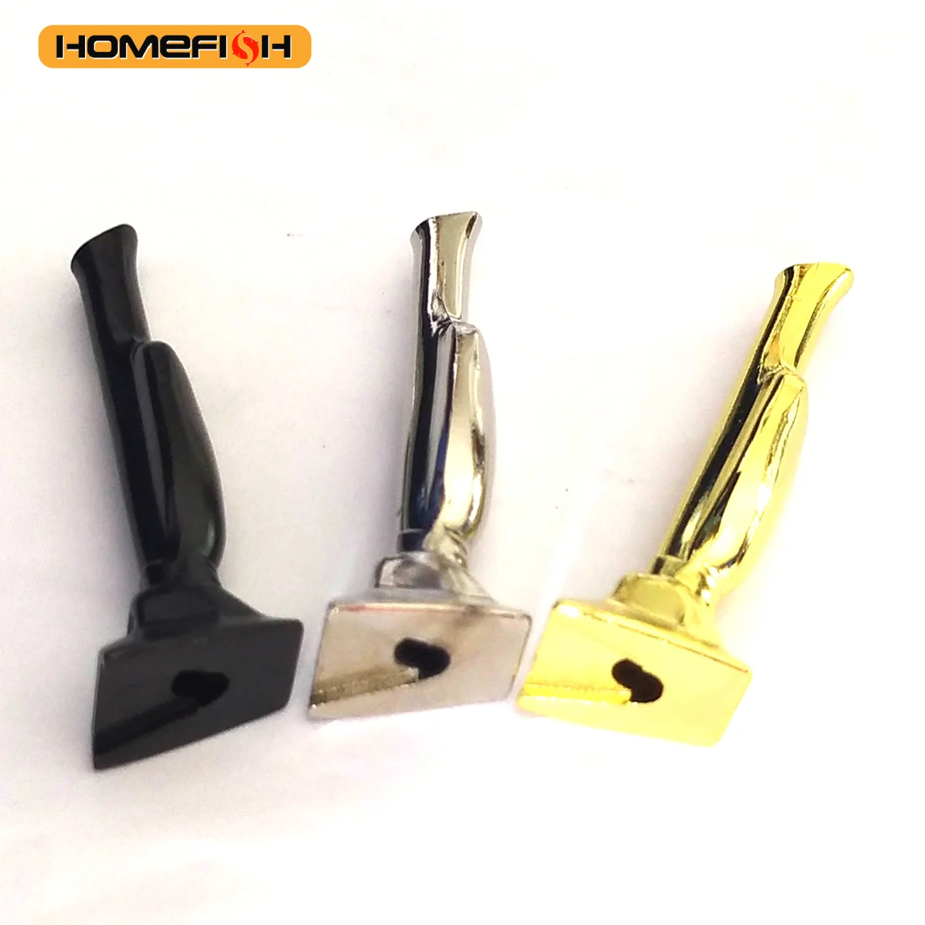 Metal Trophy Shape Pipe Zinc Alloy Portable Washable Smoking Pipe view 6