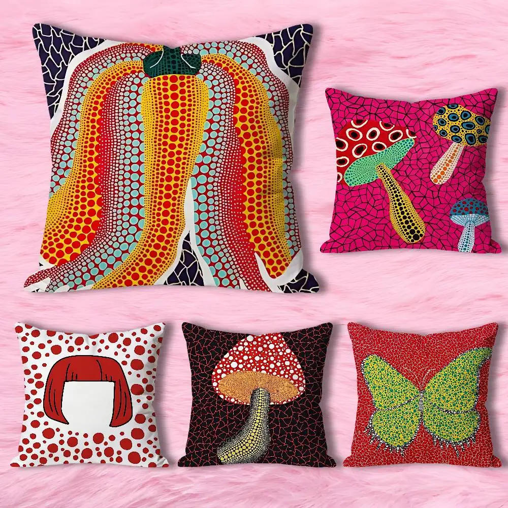 Наволочки Y-Yayoi Art K-Kusama для спальни и гостиной