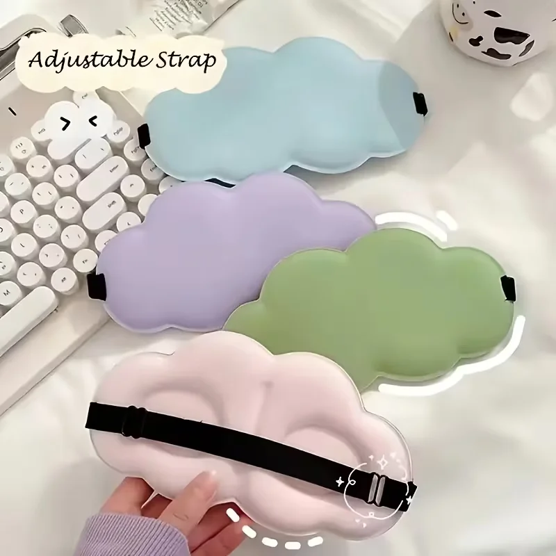 

Soft Cloud Sleeping Eye Mask Gentle Memory Foam Breathable Fabric 3d Cut Light Blocking No Eye Pressure Men Women Travel Office